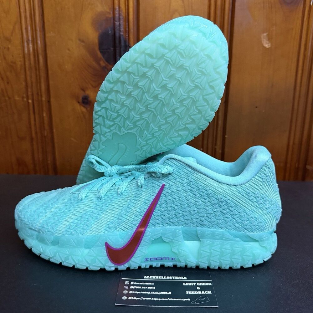 Nike Ja 3 Twelve Time 12 Turquoise Sz 10.5 Men (IQ6755-300)